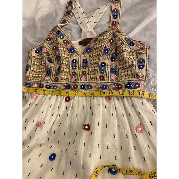 PAYAL PRATAP Anthropologie Norah Midi Dress size 6 - Picture 9 of 11